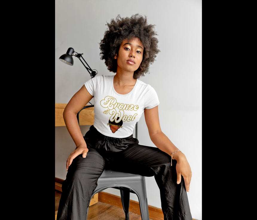 Bronze and Wool Women's White T Shirt