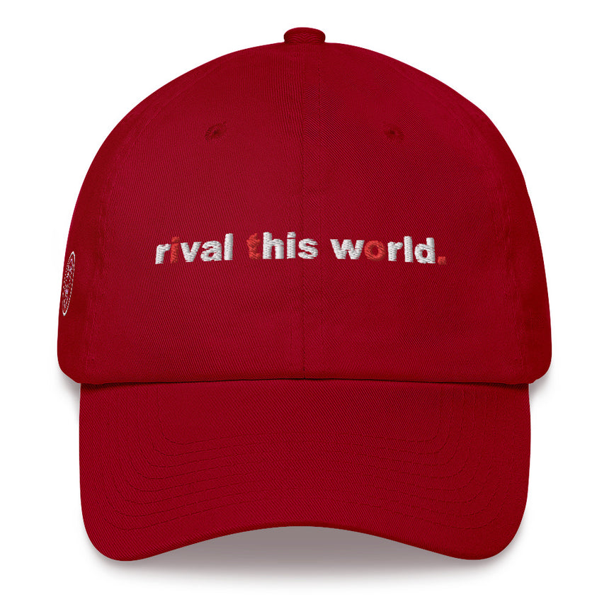 Red RTW Dad hat