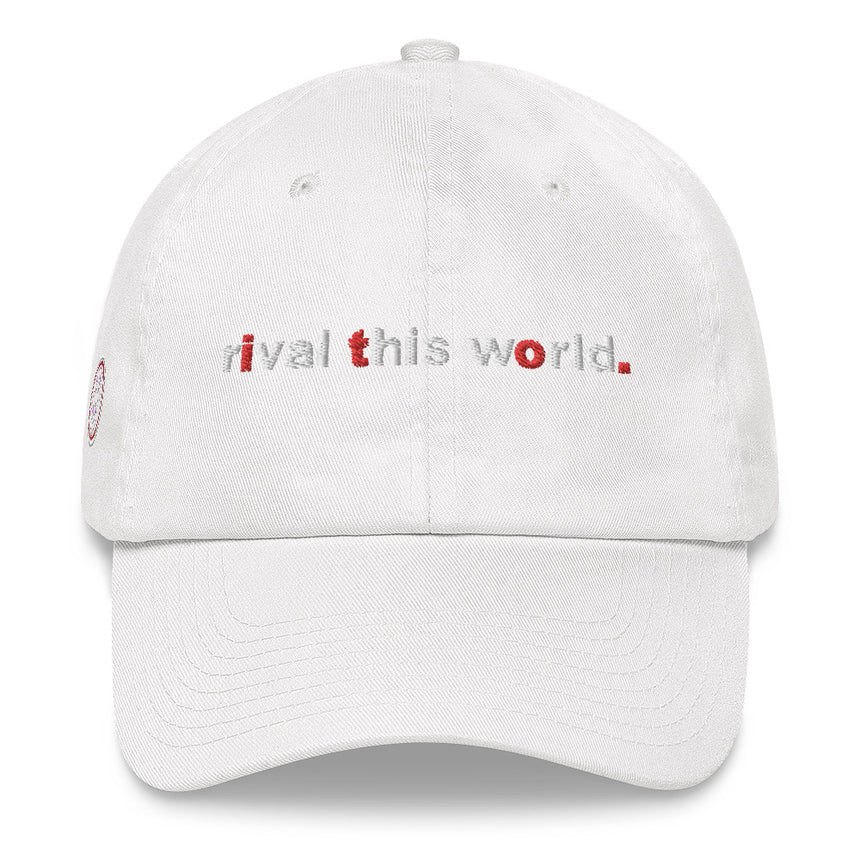 White RTW Dad hat