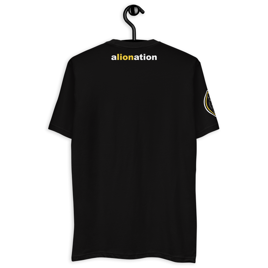 Bronze and Wool Mens T-shirt Black