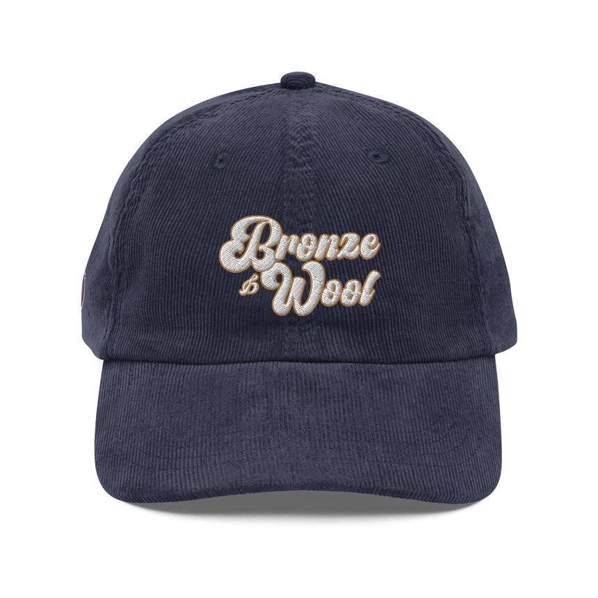 Blue Bronze & Wool Vintage corduroy hat