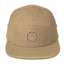 Khaki Five Panel Hat