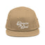 Tan Five Panel Hat - Bronze and Wool