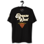 Bronze and Wool Mens T-shirt Black